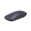 mouse inalámbrico 2.4 ghz | ultra delgado y silencioso | dpi 1000/1600/2000/4000 (ajustable) | alcance 10m | scroll de aluminio | adaptable a diferentes superficies | diseño suave al tacto | contiene receptor usb | color negro.