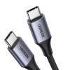 cable usb c a usb c | 2 metros | potencia de carga 240w | 48v/5a | pd3.1 /3.0 | 480 mbps | chip e market | carcasa de aluminio | nylon trenzado.