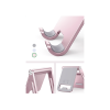 soporte para teléfono celular de aluminio / angulo ajustable / amplia compatibilidad con dispositivos de 4.7'' a 7.9'' / antideslizante / antiarañazos / plegable / color rosa