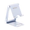 soporte para teléfono celular de aluminio / angulo ajustable / amplia compatibilidad con dispositivos de 4.7'' a 7.9'' / antideslizante / antiarañazos / plegable / color azul