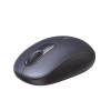 mouse inalámbrico 2.4g 800/1200/1600/2400 dpi | función de 3 botones | alcance 10m | silencioso | ergonómico | anti caída y anti interferencias | batería alcalina aa incluida | midnight blue.