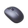 mouse inalámbrico 2.4g 800/1200/1600/2400 dpi | función de 3 botones | alcance 10m | silencioso | ergonómico | anti caída y anti interferencias | batería alcalina aa incluida | midnight blue.