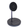 soporte de carga inalámbrica | 3 en 1 | compatible con magsafe | perfecto para iphone y airpods | carga rápida adaptativa /simultanea | múltiples protecciones | luz indicadora led | aleación de aluminio | incluye cable