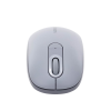 mouse inalámbrico 2.4g 800/1200/1600/2400 dpi | función de 3 botones | alcance 10m | silencioso | ergonómico | anti caída y anti interferencias | batería alcalina aa incluida | color grey.