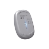 mouse inalámbrico 2.4g 800/1200/1600/2400 dpi | función de 3 botones | alcance 10m | silencioso | ergonómico | anti caída y anti interferencias | batería alcalina aa incluida | color grey.
