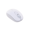mouse inalámbrico 2.4g 800/1200/1600/2400 dpi | función de 3 botones | alcance 10m | silencioso | ergonómico | anti caída y anti interferencias | batería alcalina aa incluida | color dusty blue.
