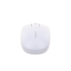 mouse inalámbrico 2.4g 800/1200/1600/2400 dpi | función de 3 botones | alcance 10m | silencioso | ergonómico | anti caída y anti interferencias | batería alcalina aa incluida | color dusty blue.