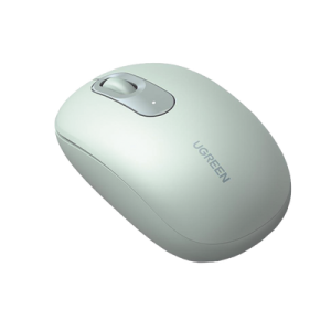mouse inalámbrico 2.4g 800/1200/1600/2400 dpi | función de 3 botones | alcance 10m | silencioso | ergonómico | anti caída y anti interferencias | batería alcalina aa incluida | color green.