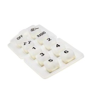 botonera de silicón para micrófono 821 6060 de sirena 202 0141ah
