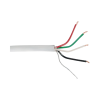 cable 4 x 16 awg / blindado / 305 metros / riser / ul / color gris / hecho en méxico