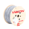 cable 2 x 18 awg / blindado / 305 metros / riser / ul / color gris / hecho en méxico