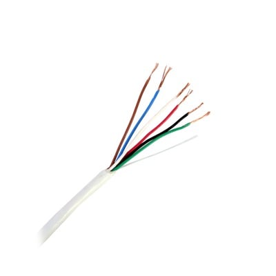 bobina de 305 metros / 6 x 22 awg / cable de cobre / tipo cmr / para interior / para aplicaciones de control de accesos / alarmas de intrusión / automatización / interfonos y tv porteros bobina de 305 metros / 6 x 22 awg / cable de cobre / tipo cmr / para interior / para aplicaciones de control de accesos / alarmas de intrusión / automatización / interfonos y tv porteros