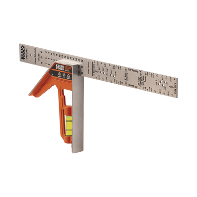 escuadra especial de 12 pulgadas, con bordes de 45° y 90° y regla magnética. ranura en v para diámetro de tubo conduit escuadra especial de 12 pulgadas, con bordes de 45° y 90° y regla magnética. ranura en v para diámetro de tubo conduit