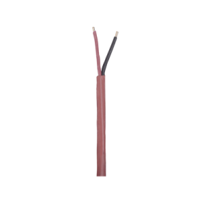 bobina de 305 metros de alambre, 2 x 18 awg, color rojo, fplr incendio, hecho en méxico