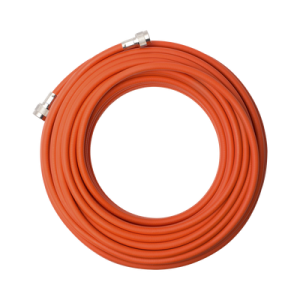 carrete de cable coaxial plenum de baja perdida wilson 400. 50 ohm de impedancia. carrete de 152.4 m