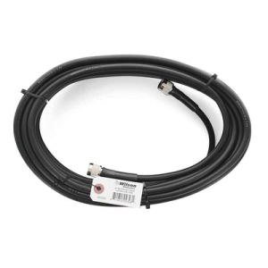 jumper coaxial con cable wilson 400 | conector n macho en los extremos | 18.28 metros de longitud.