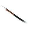 cable coaxial rg6, 305 metros rg6, malla 96%, hecho en méxico / intemperie