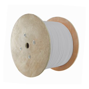 bobina de cable blindado f/utp de 4 pares, z max, cat6a, soporte de aplicaciones 10gbase t, cm, color blanco, 305m