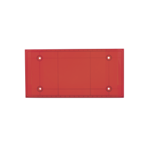 domo central pequeño de reemplazo para barra de luces sp216 de la marca signalpro, color rojo