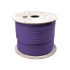 bobina de cable u/utp de 4 pares, z max, cat6a, soporte de aplicaciones 10gbase t, ls0h, color violeta, 305m