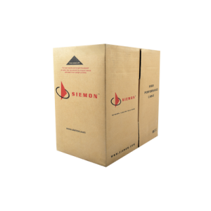 bobina de cable utp reelex, de 4 pares, desempeño cat6, cmp (plenum), color amarillo, 305m
