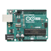 arduino uno rev3 / una gran herramienta para iniciar en el mundo de la electrónica y la programación, chip reemplazable, adaptador para batería 9v