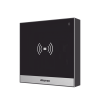 terminal de control de acceso inteligente / administración 100% en la nube / interfaz web / poe / lector prox 125 khz / mifare 13.56mhz / nfc / bluetooth / app smart plus / control de 1 puerta / ip65 / ik07