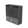mini intercomunicador wi fi para hotelería, hospitales, con diseño elegante, poe, 3 botones, 1 relevador integrado de salida y entrada.