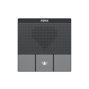 mini intercomunicador wi fi para hotelería, hospitales, con diseño elegante, poe, 3 botones, 1 relevador integrado de salida y entrada.