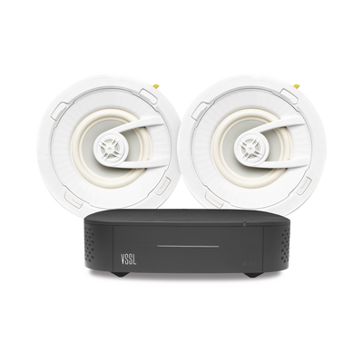 kit amplificador vssl a1x | 2 bocinas para plafón de 7in truaudio g72 kit amplificador vssl a1x | 2 bocinas para plafón de 7in truaudio g72