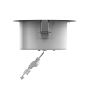 altavoz de techo para voceo y paging, 2 líneas sip, potencia de hasta 10w, alimentación vía poe