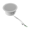 altavoz de techo para voceo y paging, 2 líneas sip, potencia de hasta 10w, alimentación vía poe