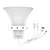 altavoz sip ip para voceo y paging, 2 líneas sip, potencia de hasta 30w, alimentación vía poe