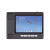 teléfono ip android 9.0 empresarial para 20 líneas sip, pantalla táctil, wi fi y bluetooth, poe, hasta 112 botones dss, puertos gigabit, soporta recepción de video.