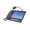 teléfono ip android 9.0 empresarial para 20 líneas sip, pantalla táctil, wi fi y bluetooth, poe, hasta 112 botones dss, puertos gigabit, soporta recepción de video.