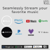 vssl 3 zonas, 6x50w, con chromecast, alexa cast, airplay, spotify conn en cada zona funciona con googleasst