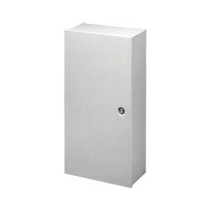 gabinete de bisagra continua, tipo 1, de 914 x 1219 x 235 mm, de acero, color gris