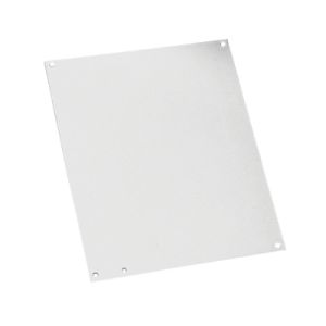 panel para gabinete tipo ,3r, 4, 4x, 12, 13, de 1143 x 838 mm, de acero, color blanco