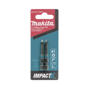 punta phillips # 1 de 2” (51mm) impact x punta ph1, blister con 2 piezas.