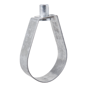abrazadera tipo pera de 1 1/4" (44 mm).