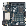 arduino uno rev4 wifi, retrocompatible con la uno r3, la arduino uno r4 wifi incluye una matriz led 12x8 para interfaz mejorada y destaca por su conectividad y mayor potencia de procesamiento
