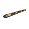 tope vehicular p / estacionamiento / 183cm / color negro amarillo / 8 franjas reflejantes.