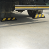 tope vehicular 55cm / para camion / estacionamiento / color negro amarillo.