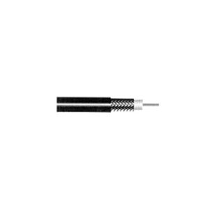 carrete de 305 mts. de cable coaxial rg59 con malla de cobre al 95% de 75 ohms.