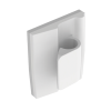 clip de nylon 6.6 con adhesivo, para cables de hasta 9.7 mm de diámetro, uso interior, color natural, paquete de 100pz