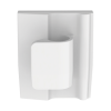 clip de nylon 6.6 con adhesivo, para cables de hasta 9.7 mm de diámetro, uso interior, color natural, paquete de 100pz