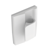 clip de nylon 6.6 con adhesivo, para cables de hasta 15.8 mm de diámetro, uso interior, color natural, paquete de 100pz
