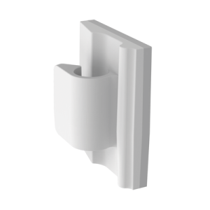 clip de nylon 6.6 con adhesivo, para cables de hasta 15.8 mm de diámetro, uso interior, color natural, paquete de 100pz