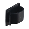 clip de nylon 6.6 con adhesivo, para cables de hasta 15.8 mm de diámetro, uso interior/exterior, color negro, paquete de 100pz