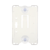 porta tarjeta de plastico abs / transparente / compatible con tarjetas accesscardepc / procardx o formato cr80